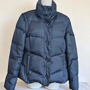 Marc New York Down filled puffer jacket removable sleeves vest no hood zipper M